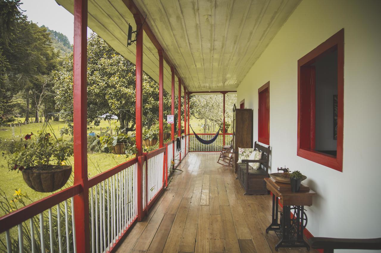 La Cabana Ecohotel - Valle Del Cocora Саленто Экстерьер фото